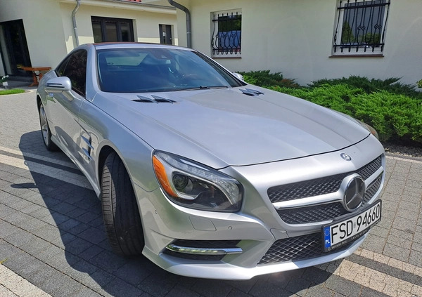 Mercedes-Benz SL cena 165000 przebieg: 132000, rok produkcji 2013 z Wieruszów małe 596